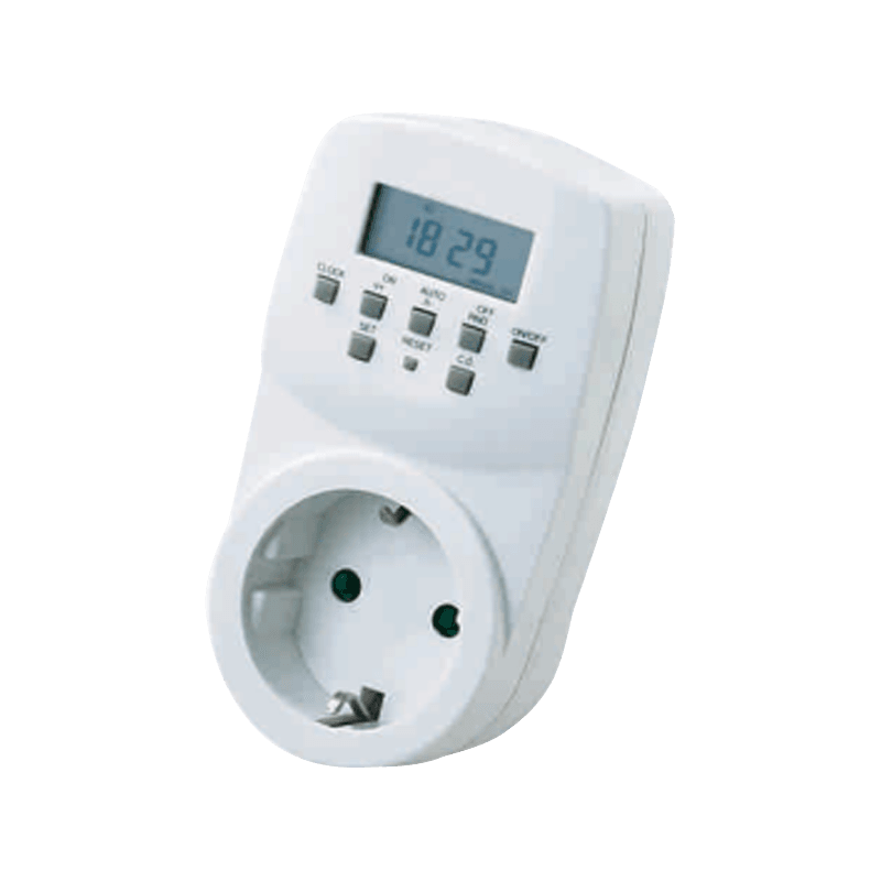 TS-ED201-16 Mini innendørs digital uketimer-uttak